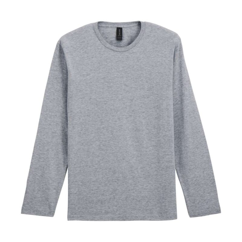 gi64400-rs_sport_grey-a2 Gildan SOFTSTYLE™ ADULT LONG SLEEVE T-SHIRT - 90% Cotton/10% Polyester