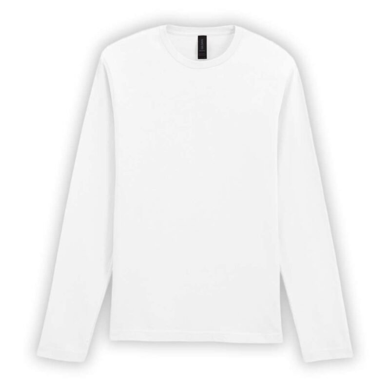 gi64400-white-a1 Gildan SOFTSTYLE™ ADULT LONG SLEEVE T-SHIRT - Λευκό