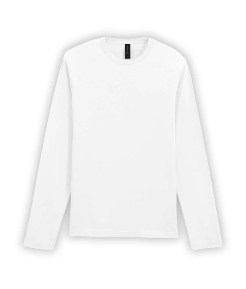 gi64400-white-a1 Gildan SOFTSTYLE™ ADULT LONG SLEEVE T-SHIRT - Λευκό