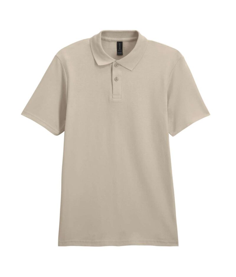 Gildan SOFTSTYLE™ ADULT DOUBLE PIQUÉ POLO - άμμου