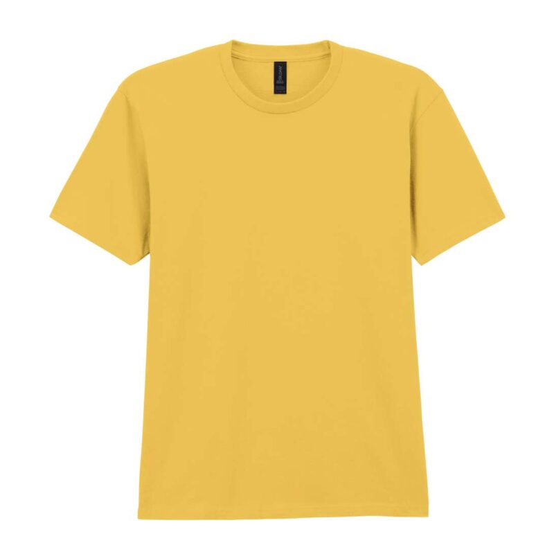 gi65000-daisy-a2 Gildan SOFTSTYLE™ MIDWEIGHT T-SHIRT ADULT - κίτρινο μαργαρίτας