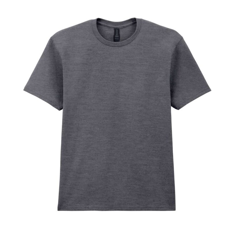 gi65000-graphite_heather-a2 Gildan SOFTSTYLE™ MIDWEIGHT T-SHIRT ADULT - Μαύρο