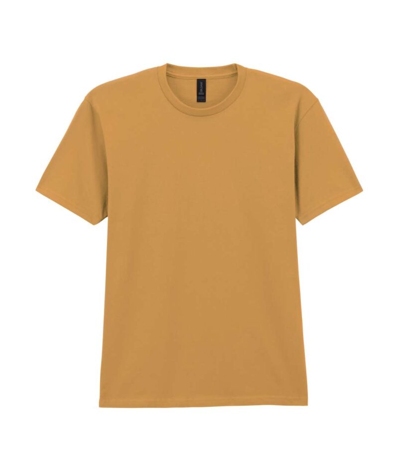 gi65000-mustard-a1 Gildan SOFTSTYLE™ MIDWEIGHT T-SHIRT ADULT - μουσταρδί