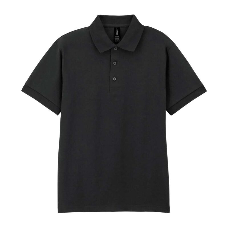gi8800-black-a2 Gildan DRYBLEND® ADULT JERSEY POLO - Μαύρο