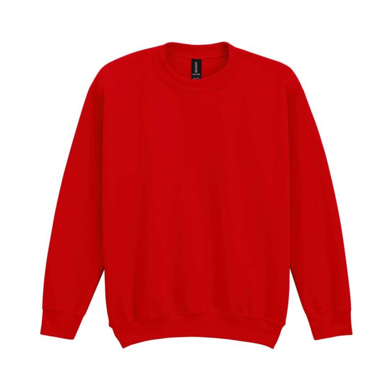 gib18000-red-a1 Gildan HEAVY BLEND™ YOUTH CREWNECK SWEATSHIRT - Κόκκινο