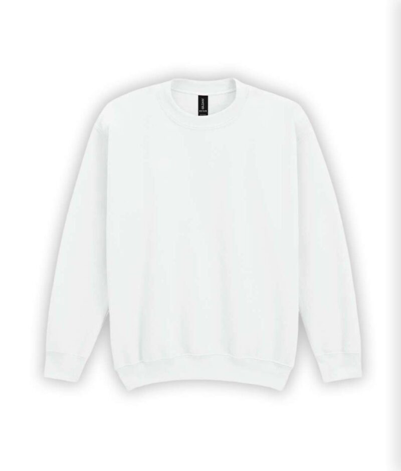 Gildan HEAVY BLEND™ YOUTH CREWNECK SWEATSHIRT - Λευκό