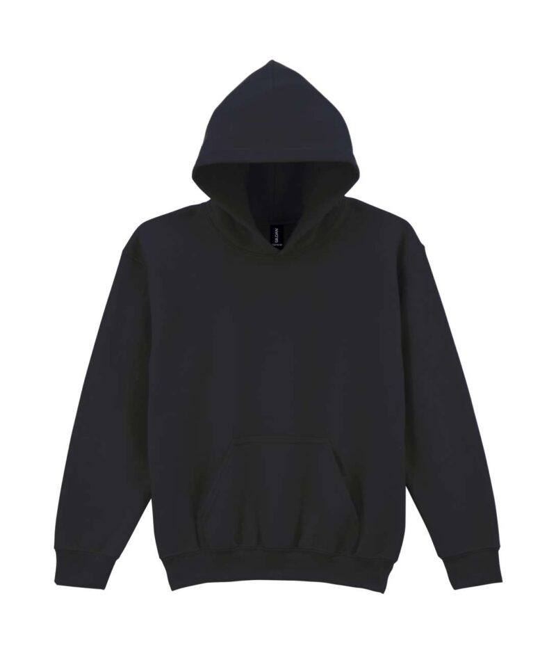 Gildan HEAVY BLEND™ SWEATSHIRT HOODED YOUTH - Μαύρο