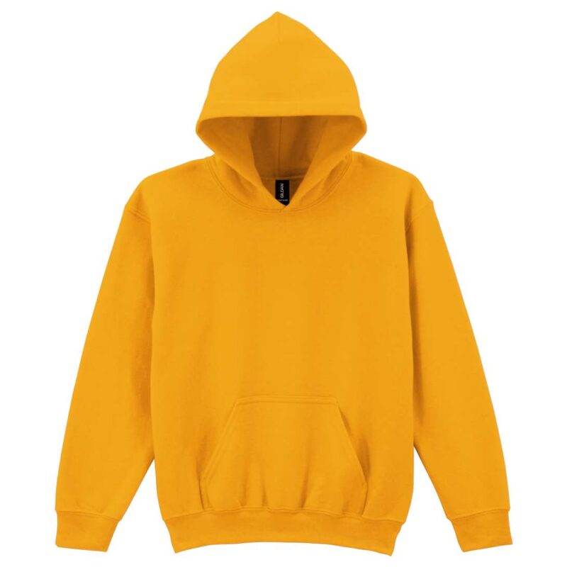 gib18500-gold-a2 Gildan HEAVY BLEND™ SWEATSHIRT HOODED YOUTH - χρυσό