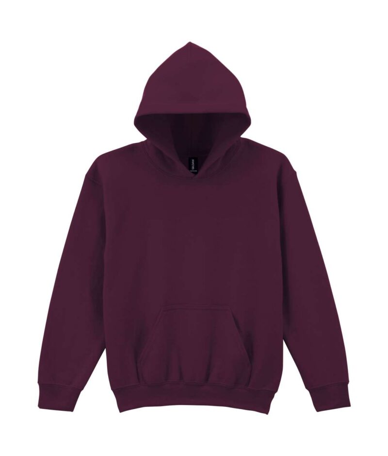 Gildan HEAVY BLEND™ SWEATSHIRT HOODED YOUTH - Βυσσινί