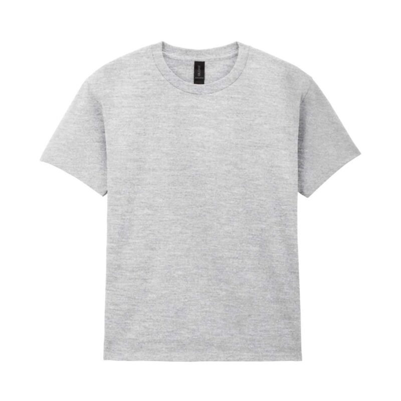 gib5000-ash_grey-a2 Gildan HEAVY COTTON™ YOUTH T-SHIRT - 99% Cotton/1% Polyester