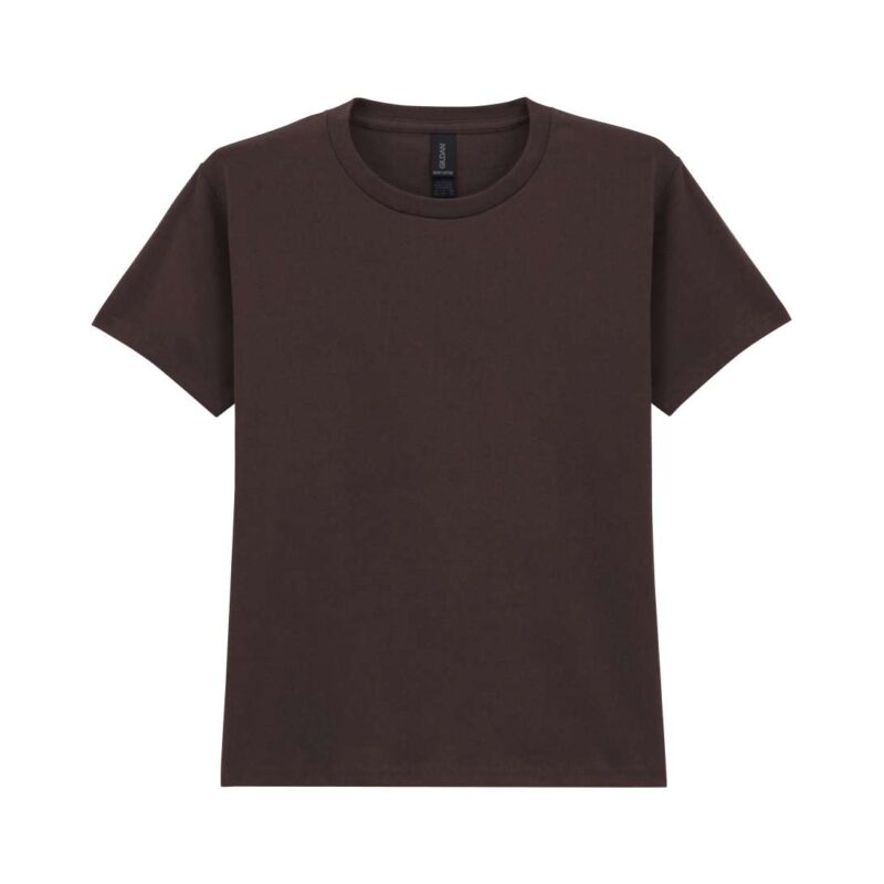 gib5000-dark_chocolate-a2 Gildan HEAVY COTTON™ YOUTH T-SHIRT - Σκούρο Σοκολατί