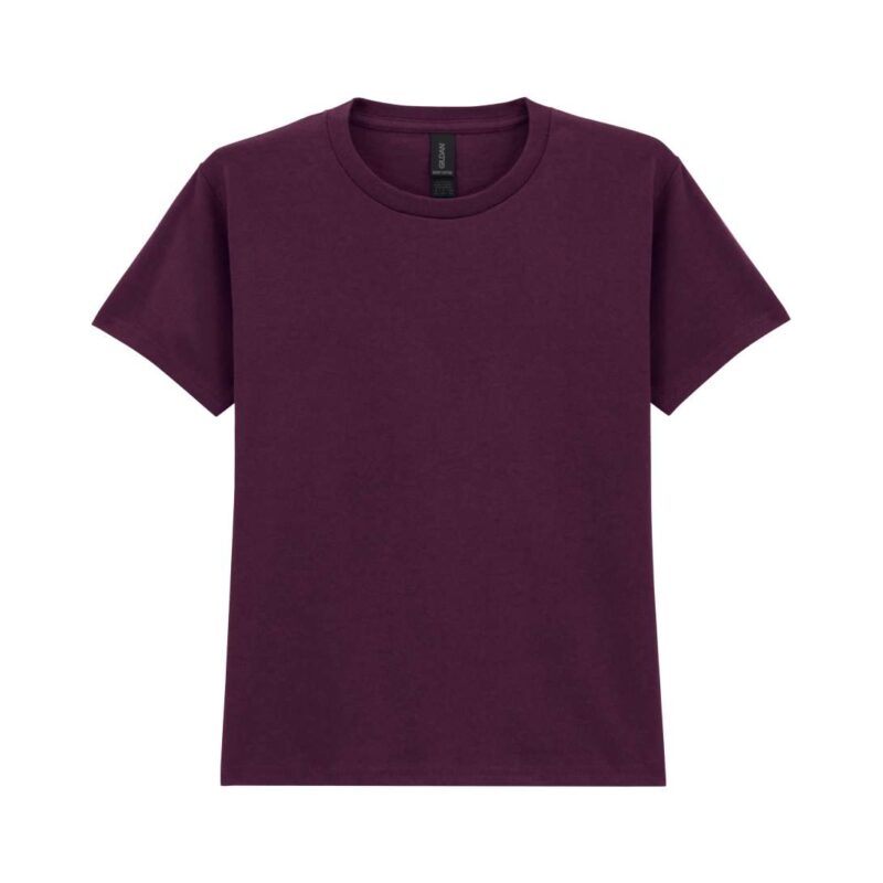 gib5000-maroon-a2 Gildan HEAVY COTTON™ YOUTH T-SHIRT - Βυσσινί