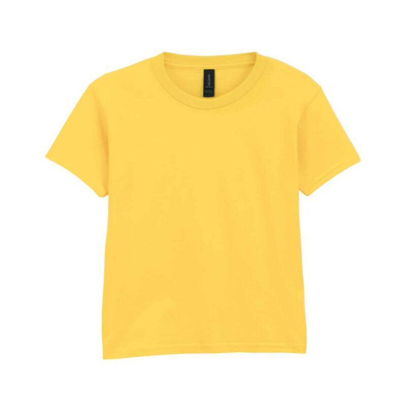 gib64000-daisy-a2 Gildan SOFTSTYLE™ T-SHIRT YOUTH - κίτρινο μαργαρίτας