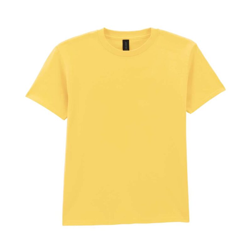 gib65000-daisy-a2 Gildan SOFTSTYLE™ MIDWEIGHT T-SHIRT YOUTH - κίτρινο μαργαρίτας