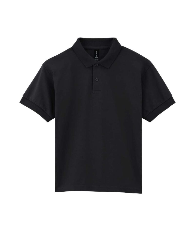 Gildan DRYBLEND® YOUTH JERSEY POLO SHIRT - Μαύρο