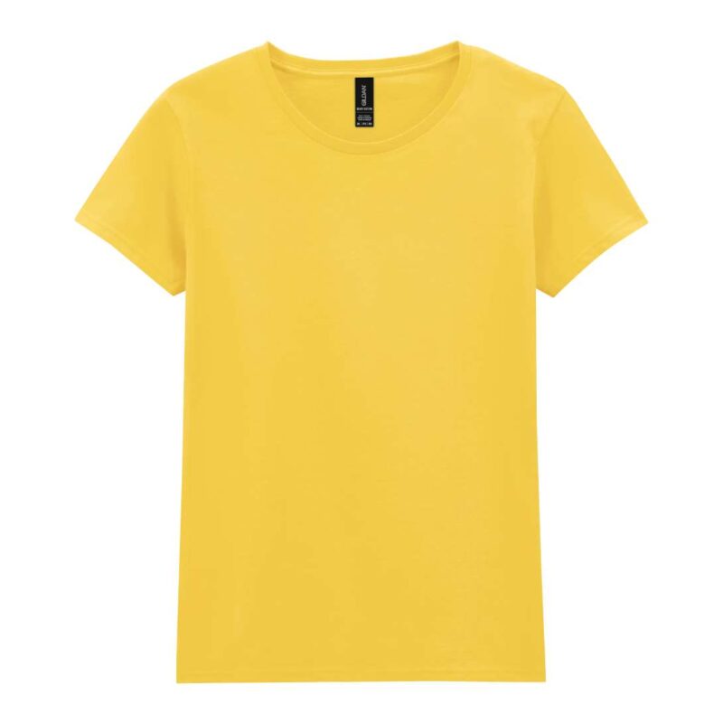 gil5000-daisy-a2 Gildan HEAVY COTTON™ LADIES T-SHIRT - κίτρινο μαργαρίτας