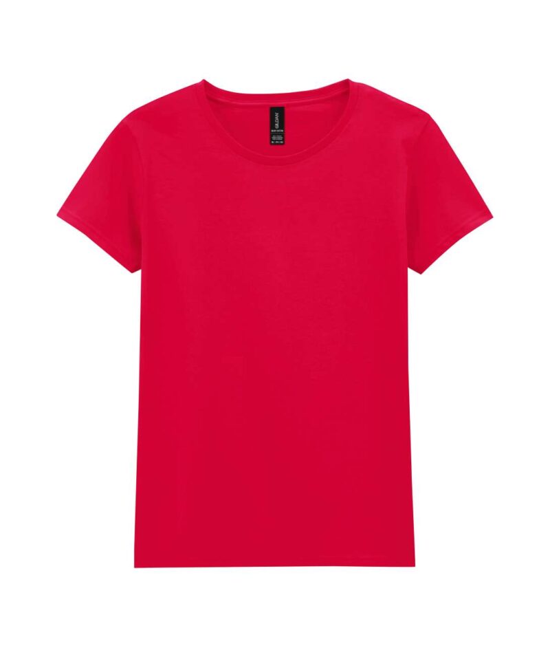 gil5000-red-a2 Gildan HEAVY COTTON™ LADIES T-SHIRT - Κόκκινο