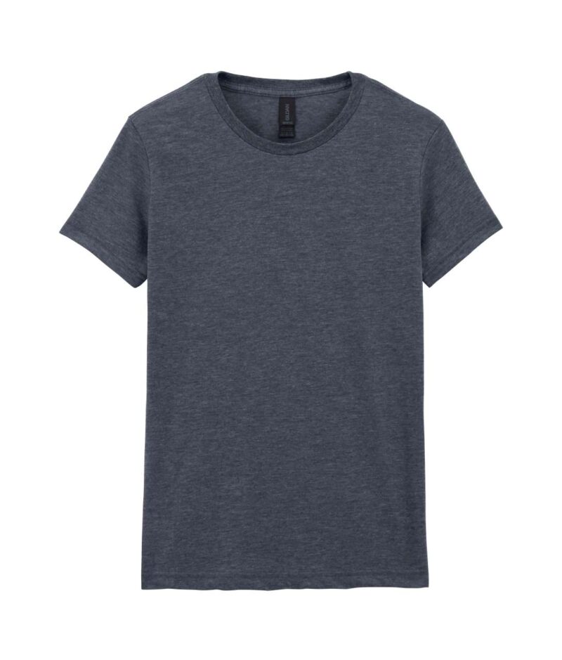 gil64000-dark_heather-a2 Gildan SOFTSTYLE™ LADIES' T-SHIRT` - 35% Cotton/65% Polyester
