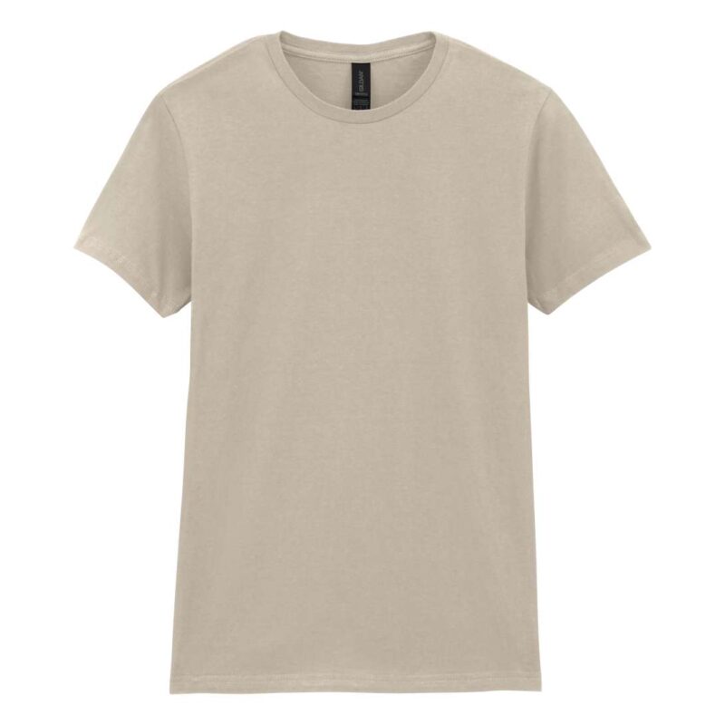 gil64000-sand-a2 Gildan SOFTSTYLE™ LADIES' T-SHIRT` - άμμου