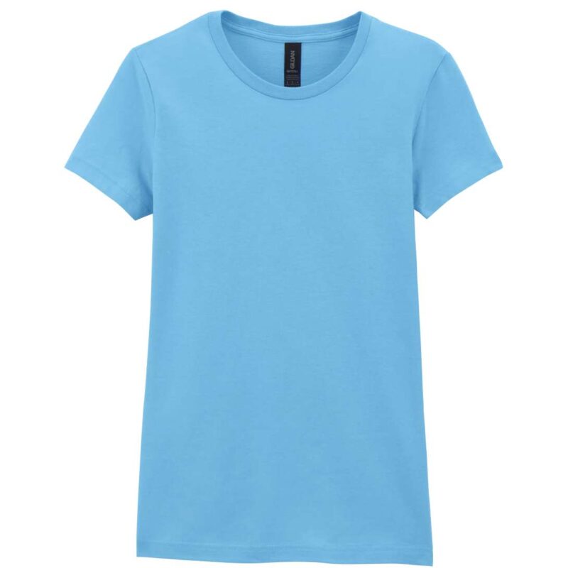 gil64000-sky-a2 Gildan SOFTSTYLE™ LADIES' T-SHIRT` - γαλάζιο