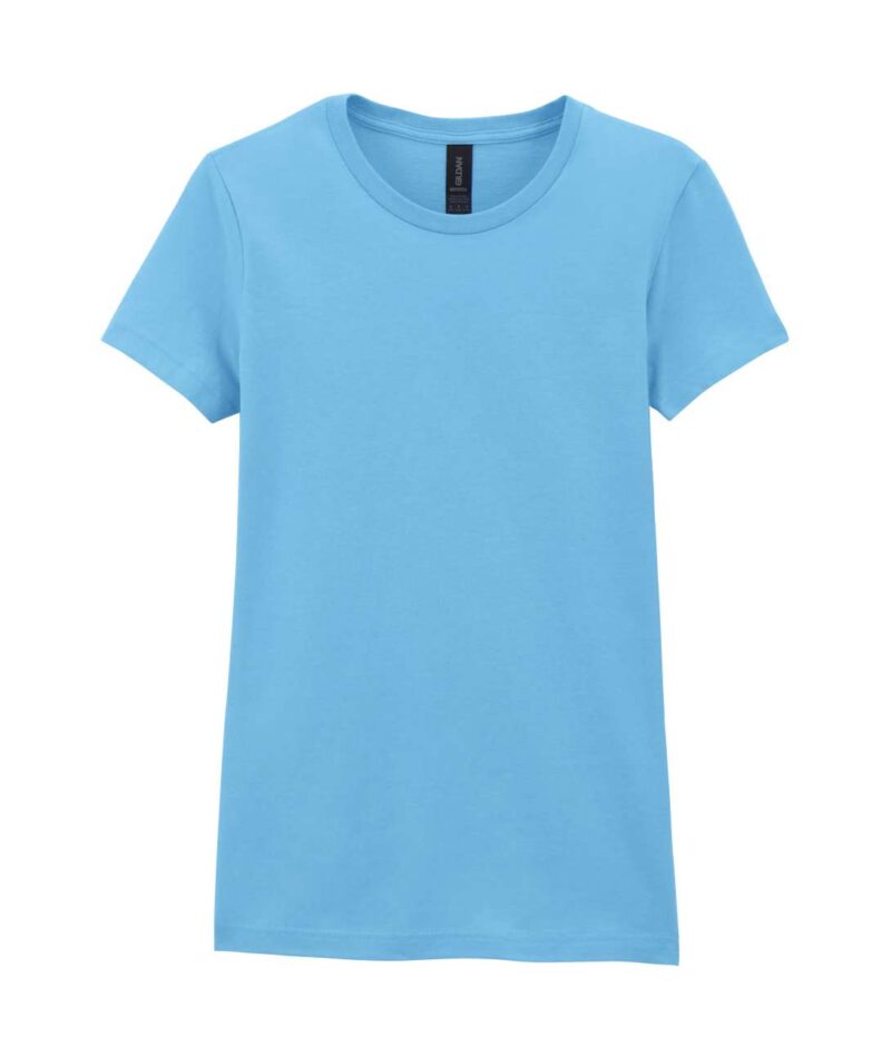 Gildan SOFTSTYLE™ LADIES' T-SHIRT` - γαλάζιο