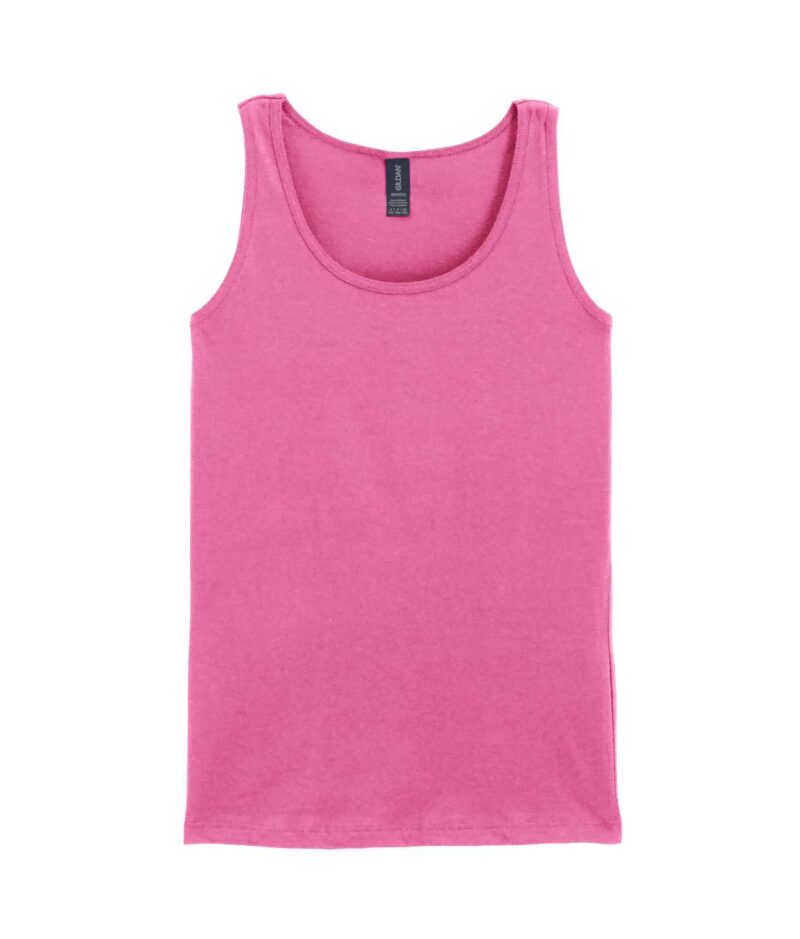 gil64200-azalea-a2 Gildan SOFTSTYLE™ LADIES TANK TOP - αζαλέα