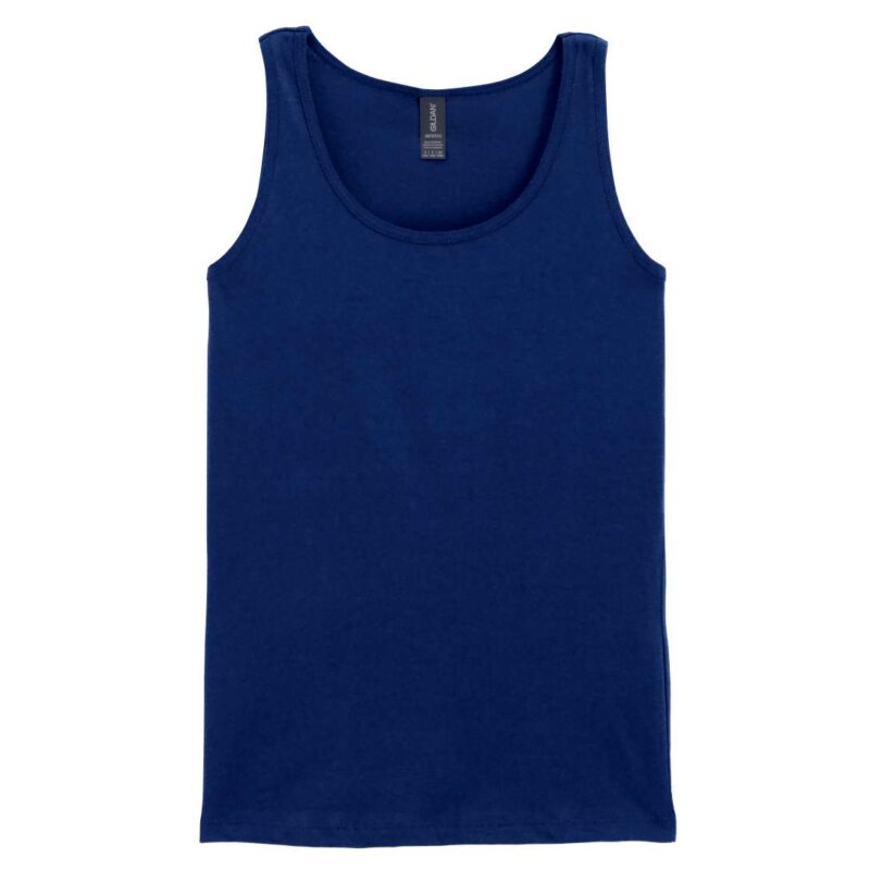 gil64200-navy-a2 Gildan SOFTSTYLE™ LADIES TANK TOP - Μπλε μαρίν