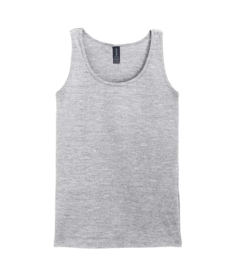 gil64200-rs_sport_grey-a2 Gildan SOFTSTYLE™ LADIES TANK TOP - 90% Cotton/10% Polyester
