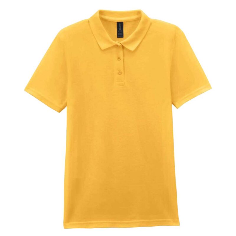 gil64800-daisy-a2 Gildan SOFTSTYLE™ LADIES' DOUBLE ΠΙΚΕ POLO - κίτρινο μαργαρίτας
