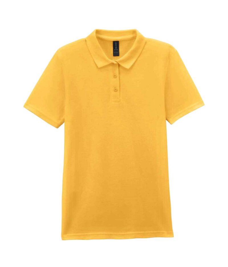 gil64800-daisy-a2 Gildan SOFTSTYLE™ LADIES' DOUBLE ΠΙΚΕ POLO - κίτρινο μαργαρίτας