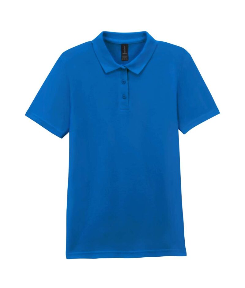 Gildan SOFTSTYLE™ LADIES' DOUBLE ΠΙΚΕ POLO - βασιλικό μπλε
