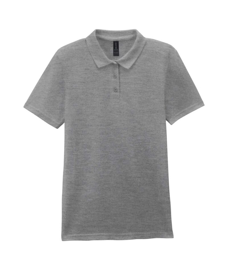 gil64800-rs_sport_grey-a2 Gildan SOFTSTYLE™ LADIES' DOUBLE ΠΙΚΕ POLO - 90% Cotton/10% Polyester