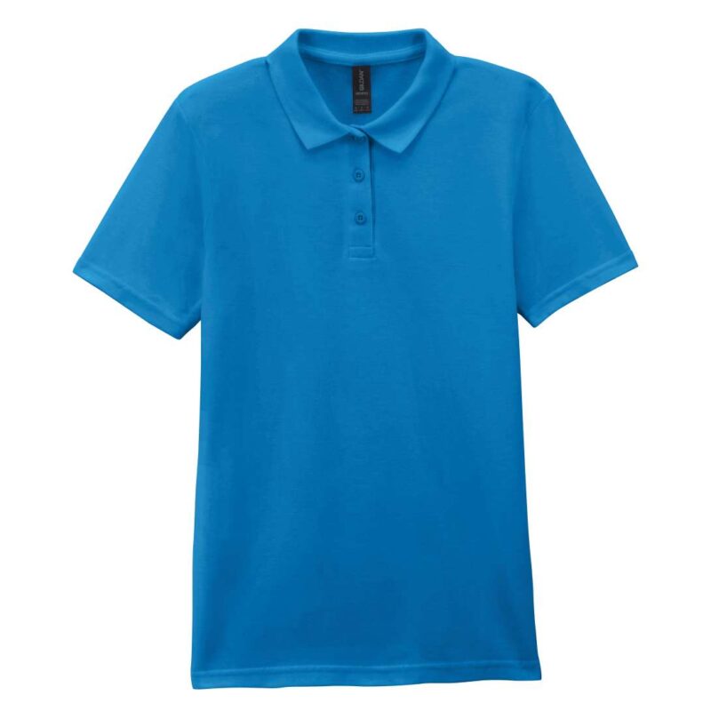 gil64800-sapphire-a2 Gildan SOFTSTYLE™ LADIES' DOUBLE ΠΙΚΕ POLO - ζαφειρί