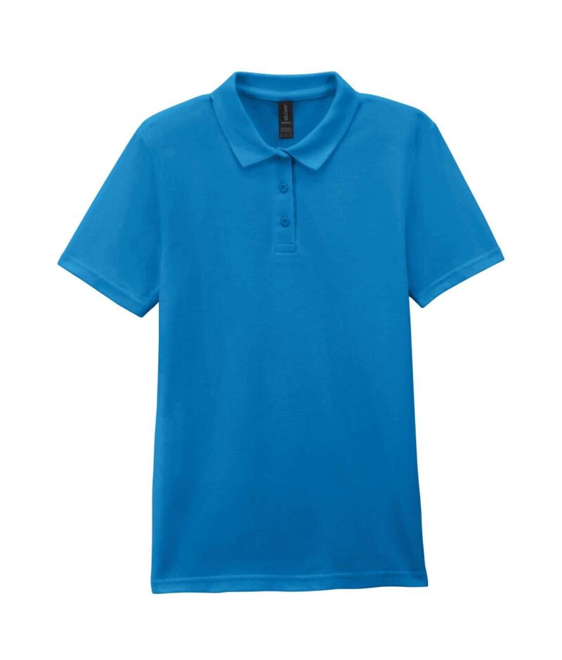 Gildan SOFTSTYLE™ LADIES' DOUBLE ΠΙΚΕ POLO - ζαφειρί