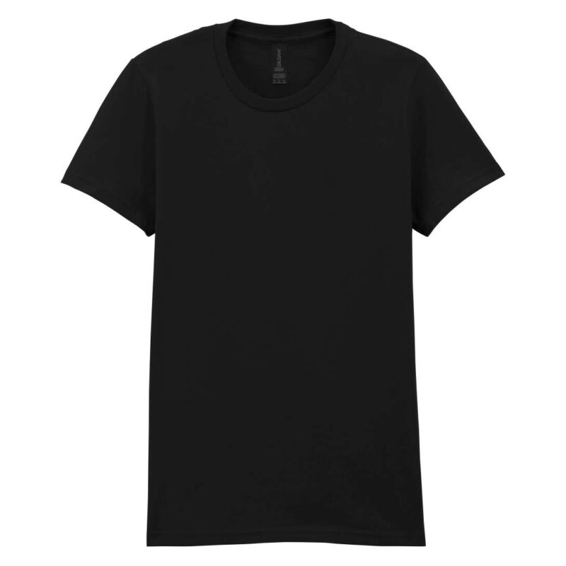 Gildan T-SHIRT για WOMEN MIDWEIGHT SOFTSTYLE™ - Pitch Black