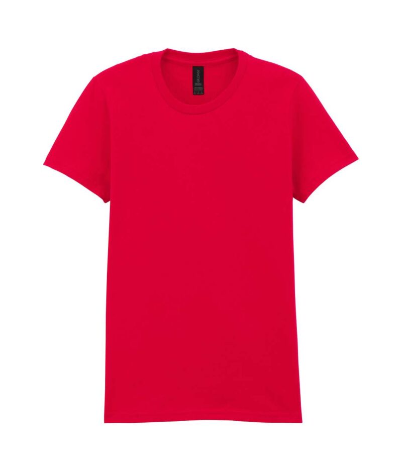Gildan T-SHIRT για WOMEN MIDWEIGHT SOFTSTYLE™ - Κόκκινο
