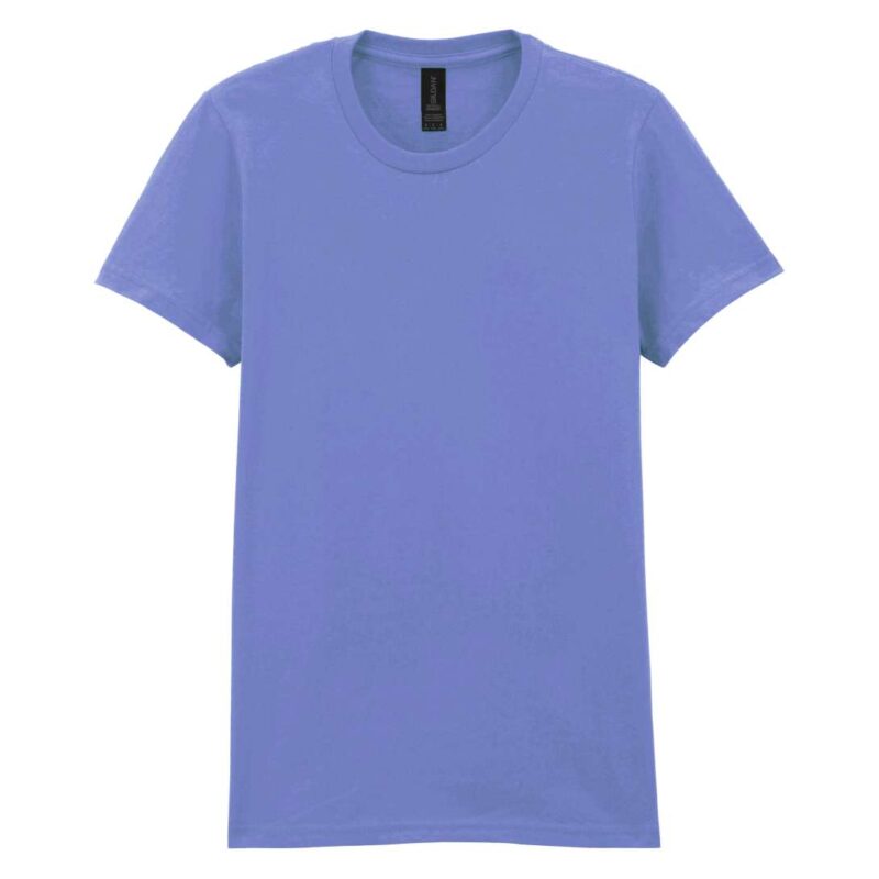 gil65000-violet-a2 Gildan T-SHIRT για WOMEN MIDWEIGHT SOFTSTYLE™ - Βιολετί