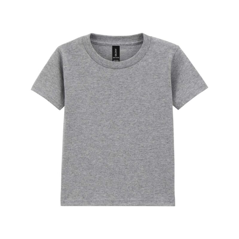 gip5100-sport_grey-a2 Gildan HEAVY COTTON™ TODDLER T-SHIRT - 90% Cotton/10% Polyester