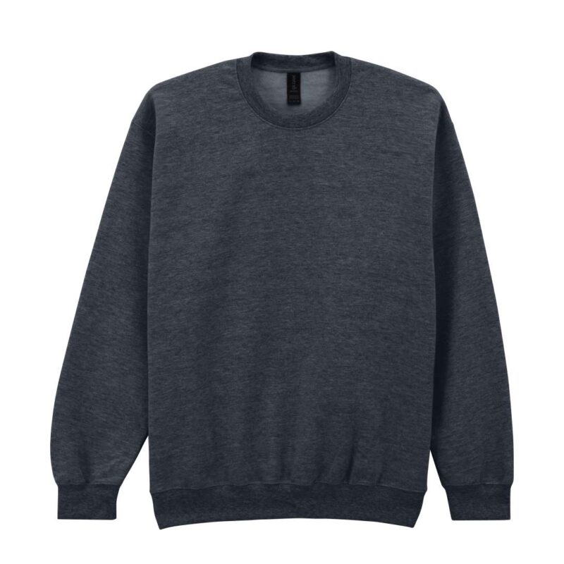 gisf000-dark_heather-a2 Gildan SOFTSTYLE™ MIDWEIGHT CREWNECK FLEECE ADULT - 50% Βαμβάκι/50% Πολυεστέρας
