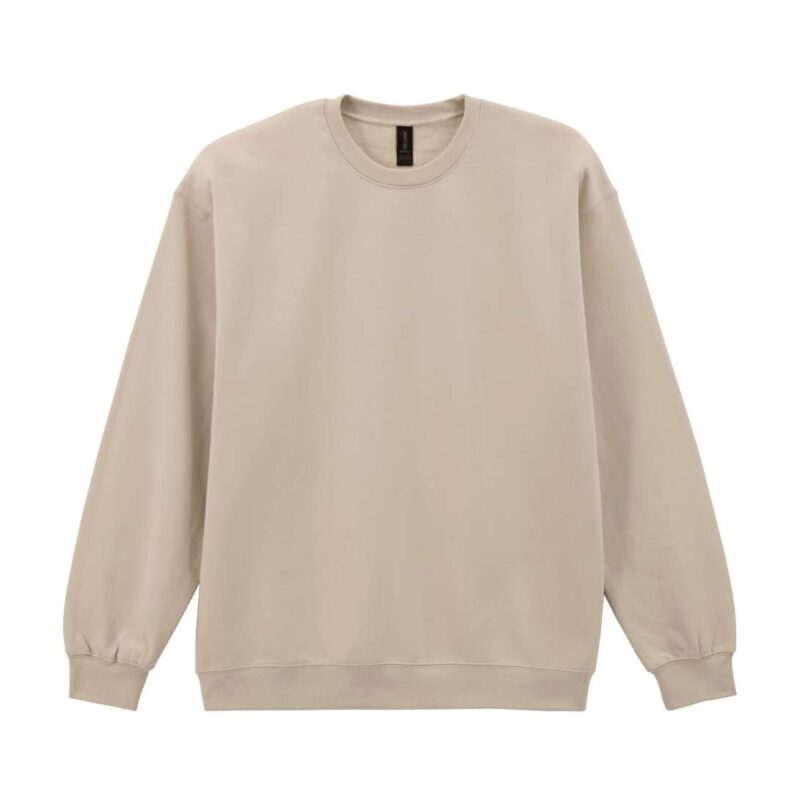 gisf000-sand-a1 Gildan SOFTSTYLE™ MIDWEIGHT CREWNECK FLEECE ADULT - άμμου