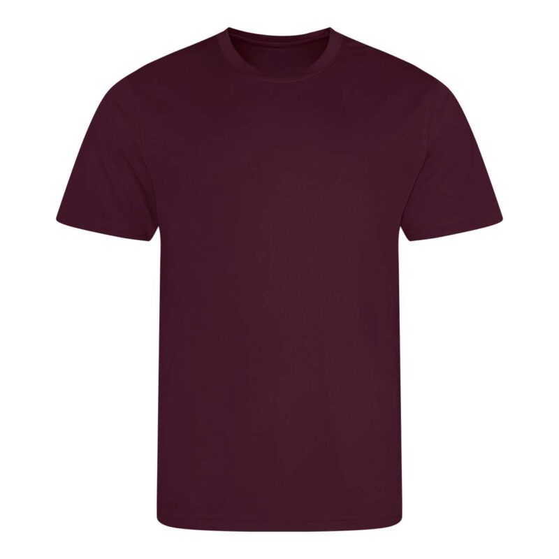 jc001-burgundy-a1 Just Cool COOL T-shirt - μπορντό