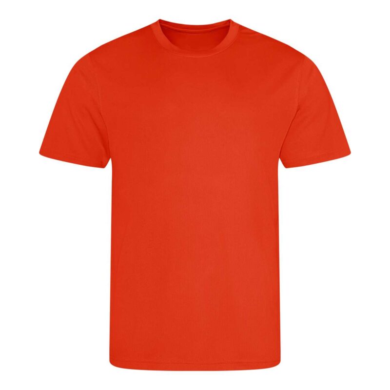jc001-orange_flame-a1 Just Cool COOL T-shirt - Orange Flame