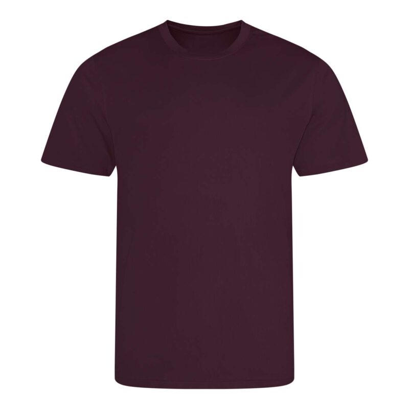 jc001j-burgundy-a1 Just Cool KIDS COOL T-shirt - μπορντό