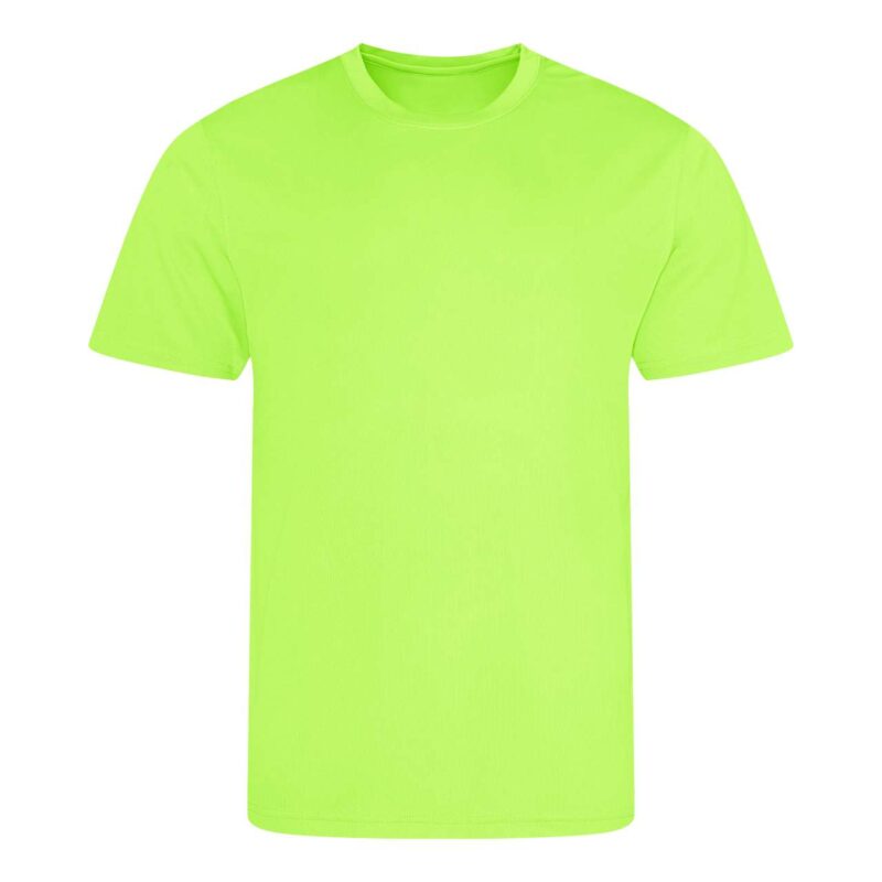 jc001j-electric_green-a1 Just Cool KIDS COOL T-shirt - Electric Green