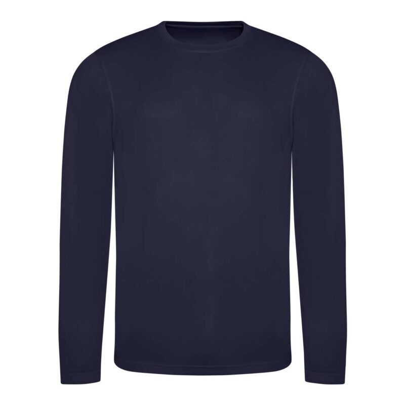 jc002-french_navy-a1 Just Cool LONG SLEEVE COOL T-shirt - Γαλλικό ναυτικό