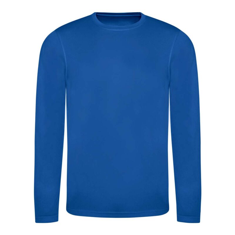 jc002-royal_blue-a1 Just Cool LONG SLEEVE COOL T-shirt - Βασιλικό μπλε