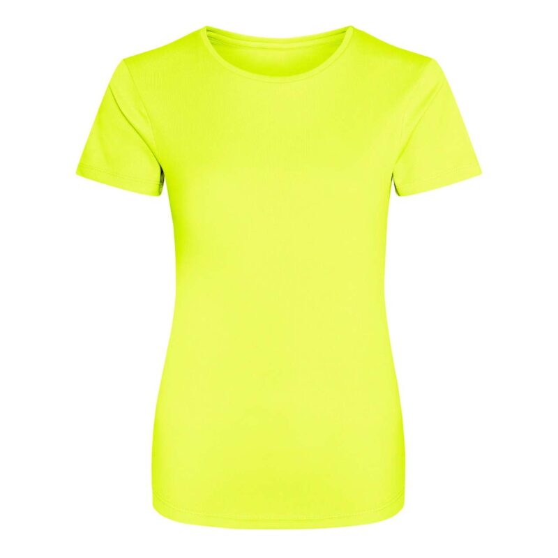 jc005-electric_yellow-a1 Just Cool T-shirt WOMEN COOL - Electric Yellow