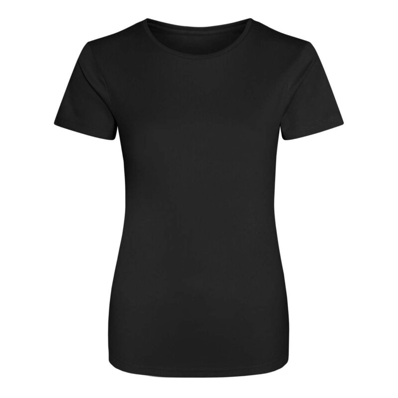 jc005-jet_black-a1 Just Cool T-shirt WOMEN COOL - Κατάμαυρο