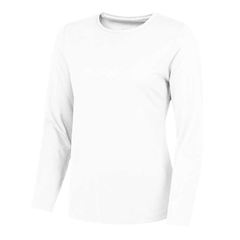 jc012-arctic_white-a1 Just Cool SOL'S Γυναικείο Μακρυμάνικο T-shirt - Αρκτικό Λευκό