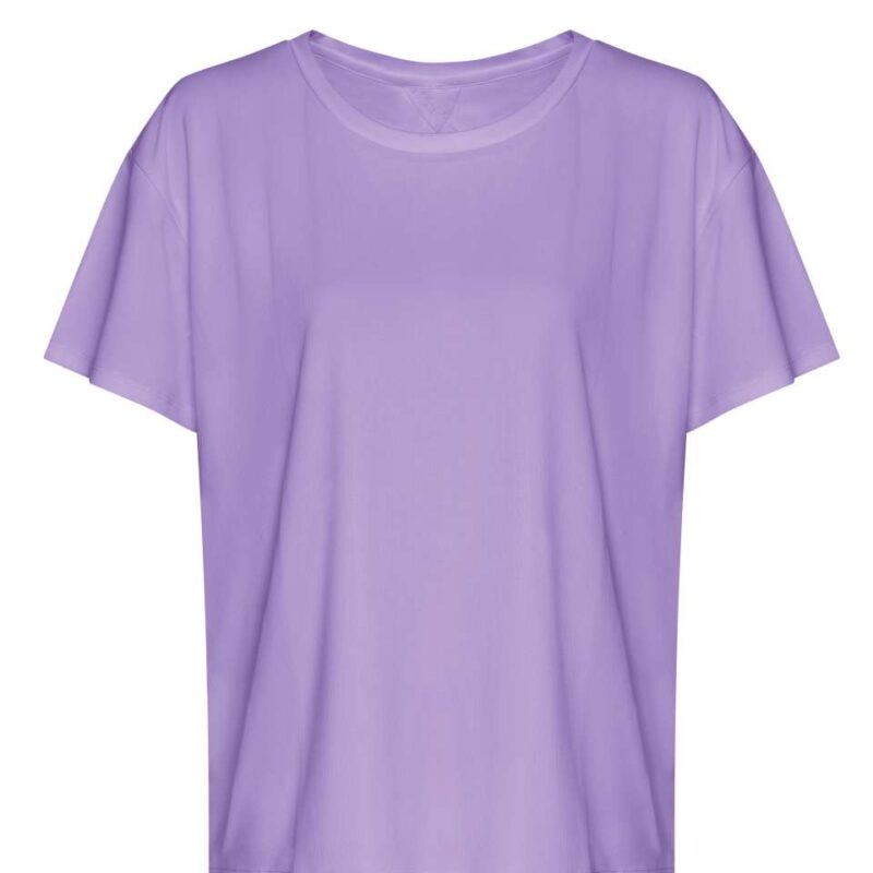 Just Cool T-shirt WOMEN OPEN BACK - Digital Lavender